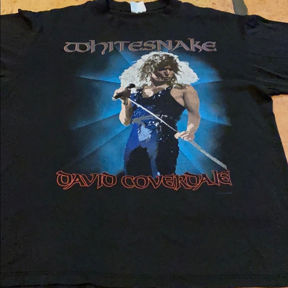 Vintage Whitesnake 1987 Concert T-Shirt